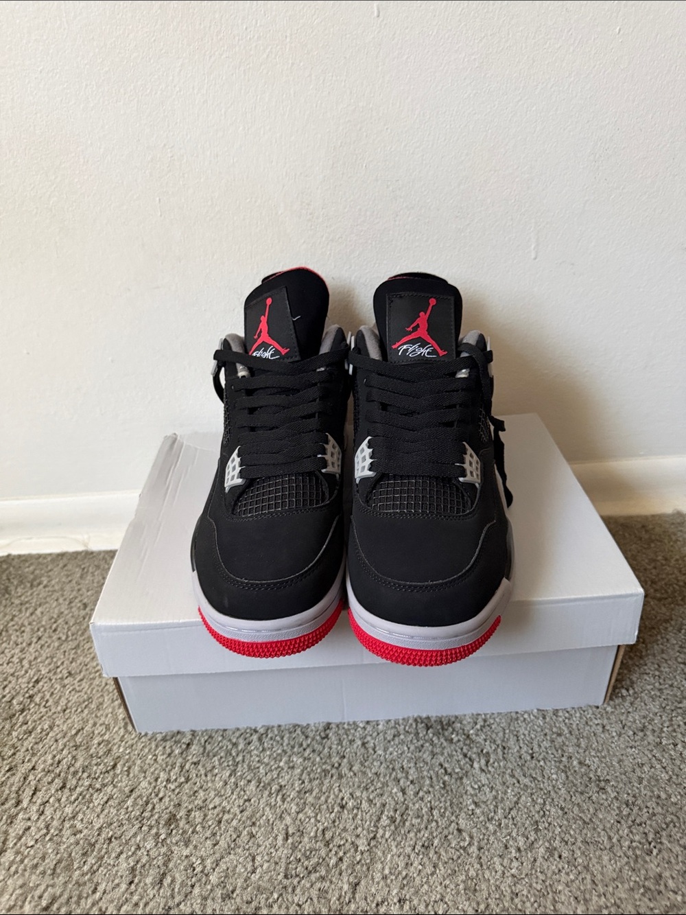 Jordan Kids Sneakers in Black and Red